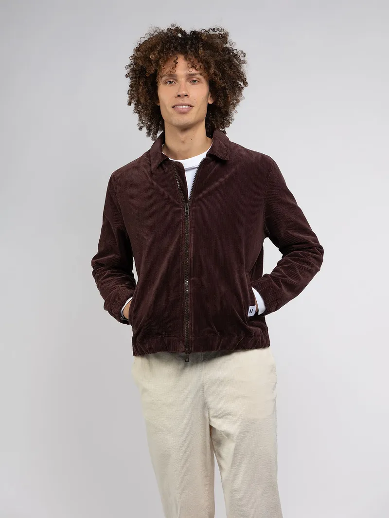 Côtelé Côtelé Herren vegan Jacke Isaac, Braun, – Produktbild 1 von 2