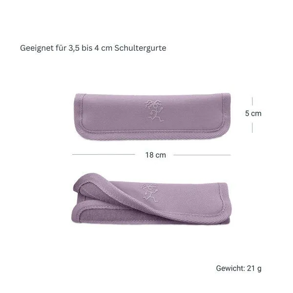 FUCHS & REBELL FUCHS & REBELL Schulterpolster für Crossbody Bags LUCA & FIETE, Flieder, – Produktbild 3 von 4