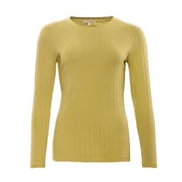 Living Crafts LIVING CRAFTS - Damen Langarm-Shirt - Gelb (95% Bio-Baumwolle; 5% Elasthan), Nachhaltige Mode, Bio Bekleidung – Produktbild 1 von 1