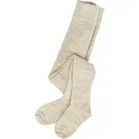 grödo Baby Strumpfhose Bio-Schurwolle Bio-Baumwolle hellbraun-melange Gr. 01, Braun, – Produktbild 1 von 1