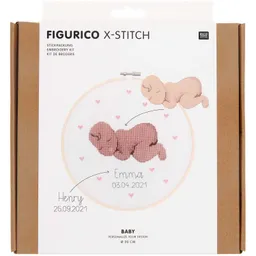Rico Design Rico Design Figurico Stickpackung Baby 20cm – Produktbild 1 von 1