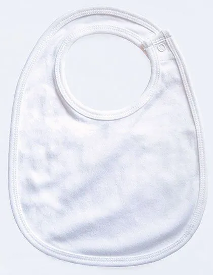 Babybugz Babybugz Baby Lätzchen Spucktuch mit Druckkopf-Verschluss am Nacken Vegan, White, – Produktbild 2 von 3