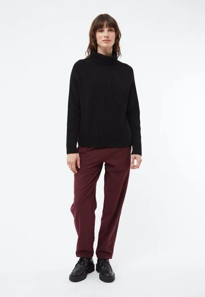 Givn Berlin Givn Berlin Strickpullover GBCASSIA mit Rollkragen aus recyceltem Wollgemisch, Black, – Produktbild 2 von 4