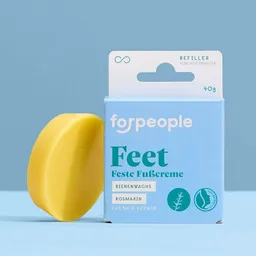 forpeople forpeople Feste Fußcreme | Zehenschmaus | Naturkosmetik | Bio | Nachfüller – Produktbild 1 von 1