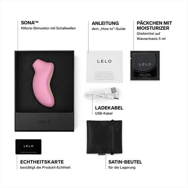LELO Klitoris-Stimulator mit Schallwellen - LELO SONA, Rosa, – Produktbild 3 von 4