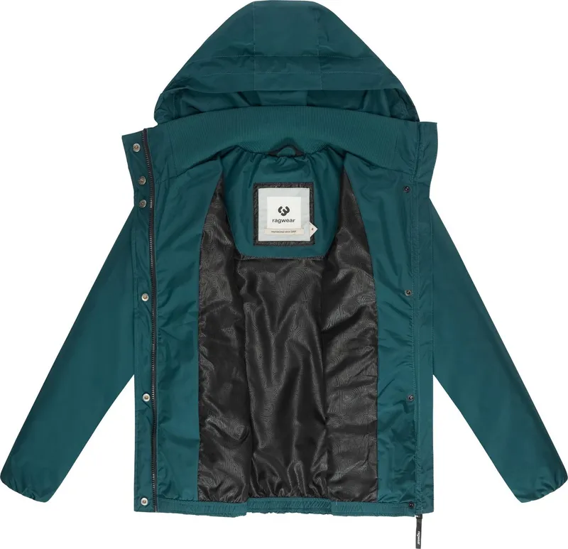 ragwear ragwear Outdoorjacke Sunniva Light Wasserdichte und atmungsaktive Damen Übergangsjacke, Grün, – Produktbild 1 von 5