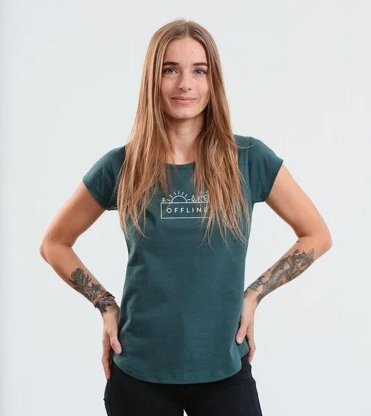 Gary Mash GARY MASH Shirt Asheville Offline aus Biobaumwolle, Dunkelgrün, – Produktbild 4 von 4