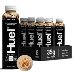 HUEL Huel Black Edition Trinkmahlzeit - 8x500ml - Caffè Latte – Produktbild 1 von 1