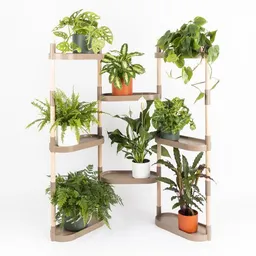 CitySens CitySens Blumenregal mit 8 Ablagen – Produktbild 1 von 1