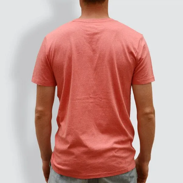 little kiwi little kiwi Herren T-Shirt, "Kiwi", Rot - coral, – Produktbild 2 von 2