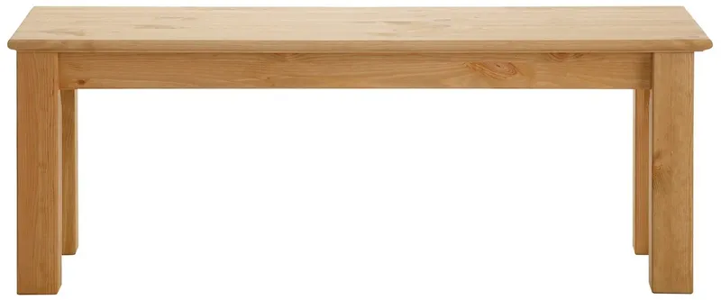 OTTO home Sitzbank Konrad, Bank, Breite 120/140/160 cm, aus massiver, FSC®-zertifizierter Kiefer, Beige, – Produktbild 4 von 8