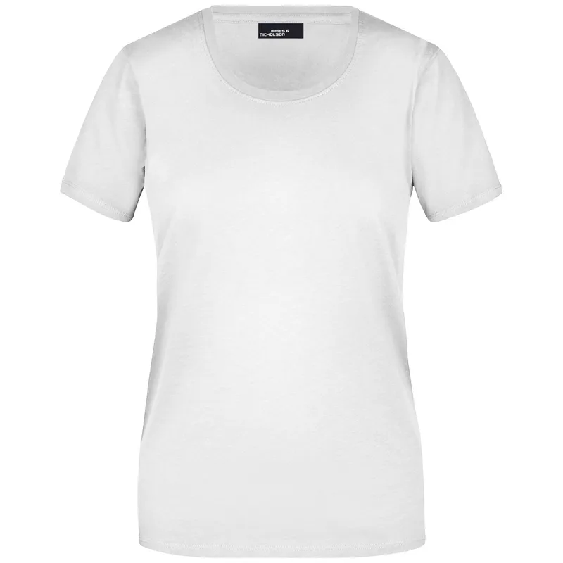 James & Nicholson James & Nicholson Basic T-Shirt Damen JN901 Gr. L white – Produktbild 1 von 1