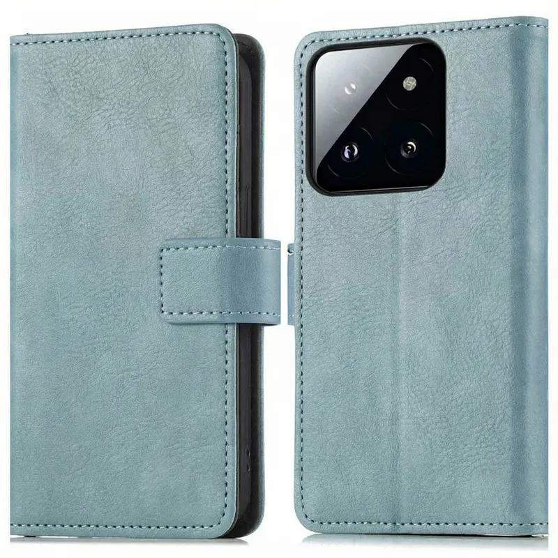 imoshion imoshion Luxuriöse Klapphülle für das Xiaomi 14T Pro, Hellblau, – Produktbild 1 von 1