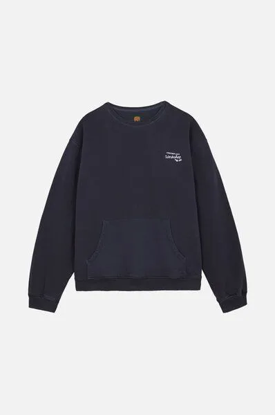 Trendsplant Trendsplant The Garage Sweatshirt Baritone Blue, Blau, – Produktbild 2 von 4