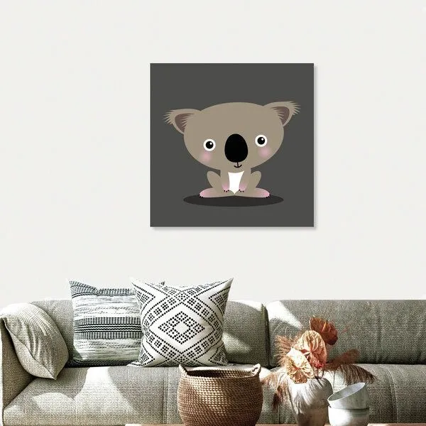 Photocircle Photocircle Poster / Leinwandbild - Kinderzimmerbild Kawaii Koalabär – Produktbild 4 von 4