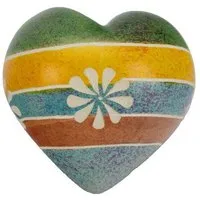 El Puente El Puente Deko-Herz | Fair Trade & Handmade aus Kenia, Mehrfarbig, – Produktbild 1 von 1