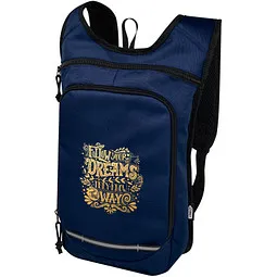 Unbranded Trails GRS RPET Outdoor Rucksack 6,5 L, navy – Produktbild 1 von 1
