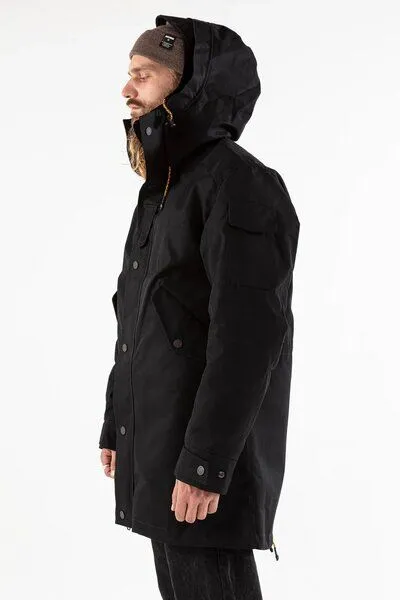 JECKYBENG JECKYBENG The JACKET - Unisex Parka aus Bio-Baumwolle, Schwarz, – Produktbild 3 von 4