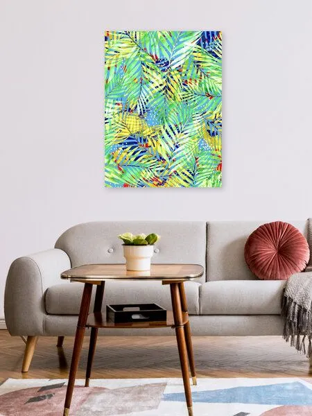 Photocircle Photocircle Poster / Leinwandbild - Winter Palm – Produktbild 2 von 4