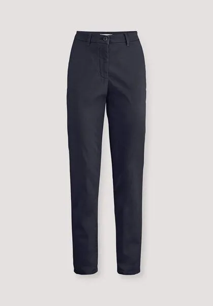 hessnatur hessnatur Hose Chino Regular aus Bio-Baumwolle, Marine, – Produktbild 4 von 4
