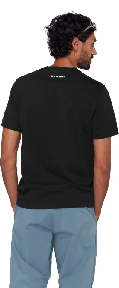 Mammut Mammut T-Shirt Mammut Base T-Shirt Men Mini Logo BLACK, Schwarz, – Produktbild 3 von 5