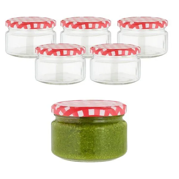 mikken mikken kleine Einmachgläser 250 ml mit Deckel TO82 – Produktbild 2 von 8