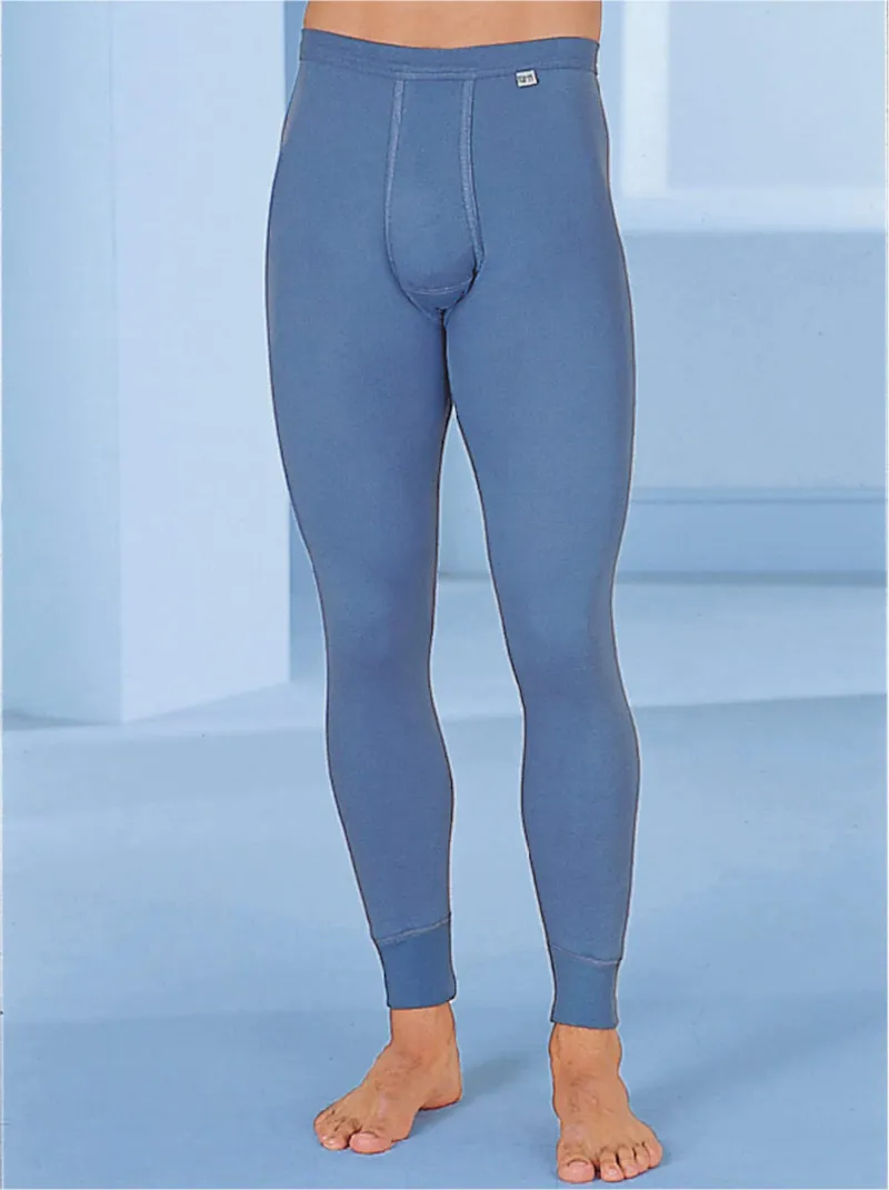 Kumpf Kumpf Lange Unterhose stahlblau, Stahlblau, – Produktbild 1 von 3