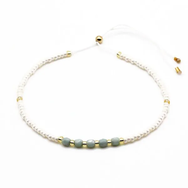 juni juni Boho Perlenarmband "Jade" – Produktbild 4 von 4