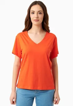 ORGANICATION ORGANICATION T-Shirt aus TENCEL Modal und Bio-Baumwolle – Produktbild 1 von 1