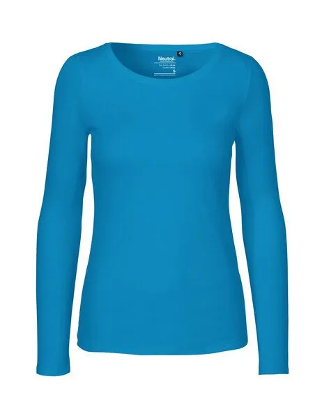 Neutral® - 3FREUNDE Neutral® - 3FREUNDE Frauen Longsleeve, Sapphire, – Produktbild 1 von 4