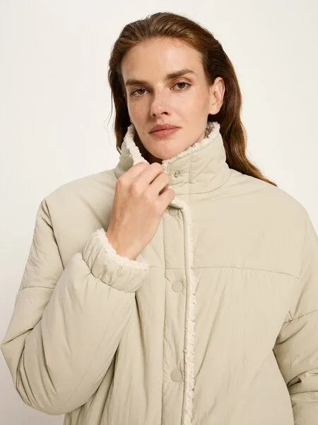 LANIUS LANIUS Wende Jacke, Stone, – Produktbild 3 von 4