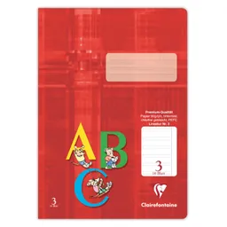 Clairefontaine Clairefontaine Schulheft Rot A4 liniert 16Blatt – Produktbild 1 von 1