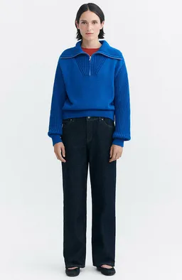 thinking mu Thinking MU Damen vegan Pullover Tanit Blue – Produktbild 1 von 1
