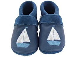 Pantolinos Pantolinos Baby und Kinder Hausschuhe Krabbelschuhe Ecopell Leder Schiff – Produktbild 1 von 1
