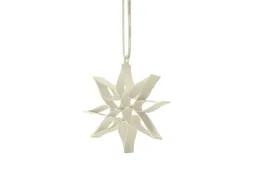 blomus Christbaumschmuck 4er Set -KAZARY- Weihnachtsschmuck, Anhänger, Weihnachtsdeko modern, 4er Set, zertifiziertes Papier, verschiedene Formen, Satinband – Produktbild 1 von 1