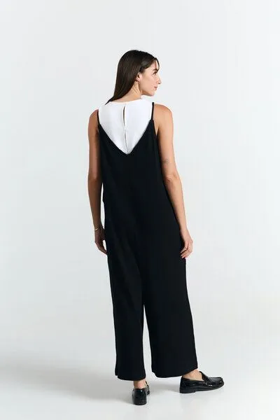 Suite 13 Lab Suite 13 Lab Zunil Jersey-Jumpsuit, Schwarz, – Produktbild 2 von 2