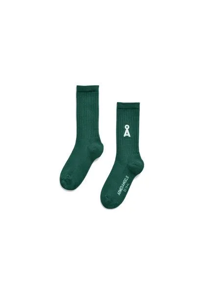 ARMEDANGELS ARMEDANGELS SAAMUS BOLD Unisex Socken aus Bio-Baumwolle, Emerald green, – Produktbild 1 von 1