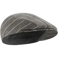 HempAge HempAge Gestreifte Schiebermütze Hanf/Biobaumwolle, Asphalt (grau), – Produktbild 2 von 6