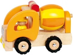 Goki goki Betonmischer aus Massivholz 17,5x9,5x10,5 cm – Produktbild 1 von 1