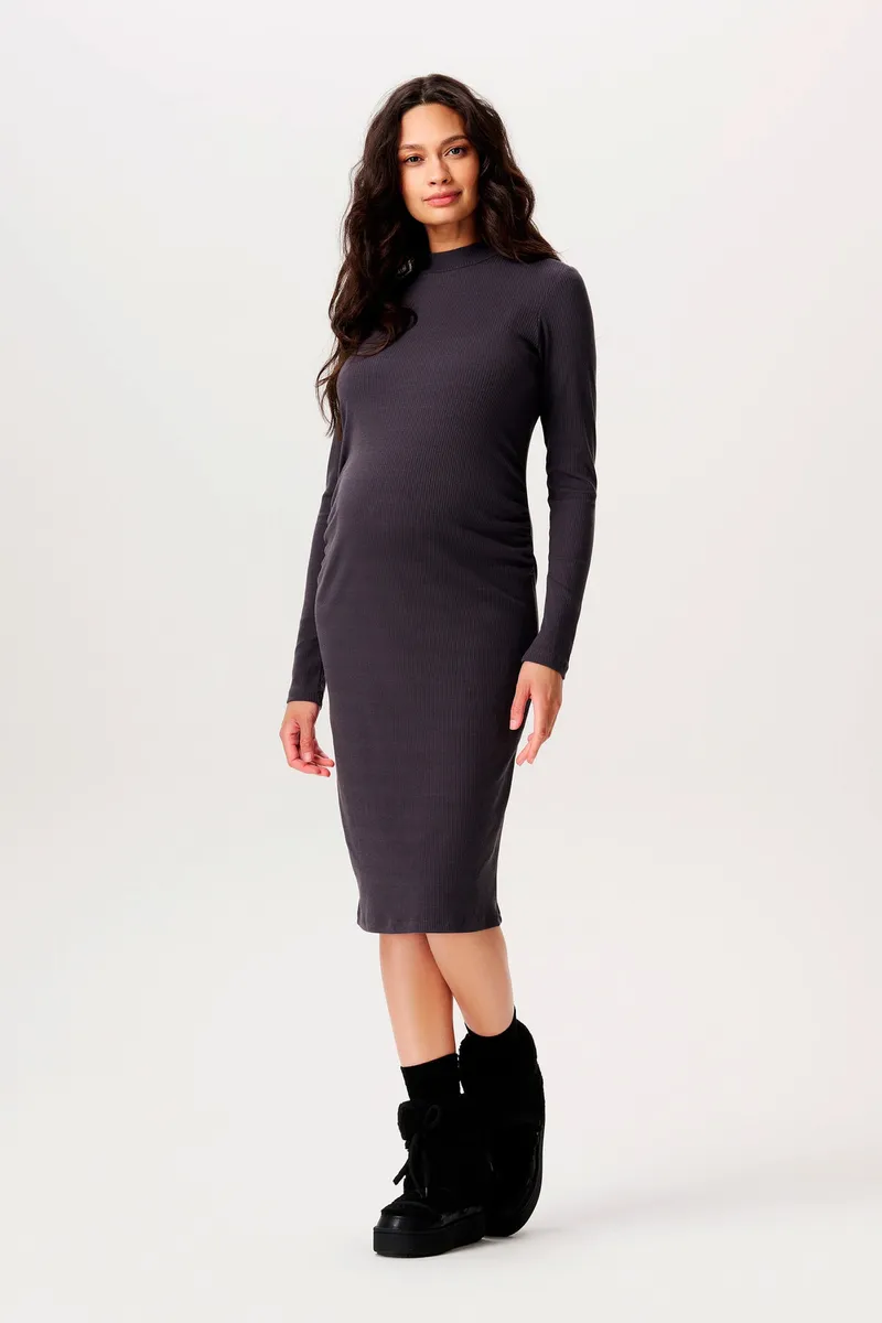 Noppies Maternity Noppies Maternity Kleid Aima, Grau, – Produktbild 1 von 3