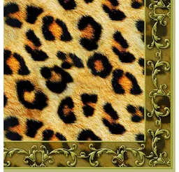 Ambiente Luxury Paper Products Papierserviette Servietten - Leopard Ornament - Afrika, Muster- Fell Motiv – Produktbild 1 von 1