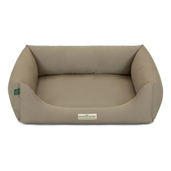 HOUND & NATURE Wasserfeste Baumwoll-Überzüge für HOUND & NATURE Öko Hundebetten, Taupe, – Produktbild 1 von 4