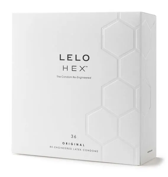LELO Extradünne Latexkondome - LELO HEX Original Kondome (36-er pack) – Produktbild 2 von 3