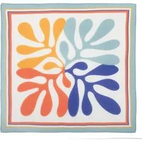 Living Crafts LIVING CRAFTS - Damen Tuch - Gemustert (80% Bio-Baumwolle; 20% Seide), Nachhaltige Mode, Bio Bekleidung, Gemustert, – Produktbild 1 von 1
