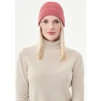 ORGANICATION ORGANICATION Strick-Beanie aus Bio-Merinowolle und Bio-Baumwolle, Red, – Produktbild 1 von 1