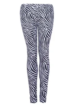 Lena Schokolade Lena Schokolade Zebra Leggings aus Bio-Baumwolle – Produktbild 1 von 1