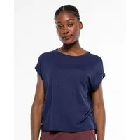 Alma Lovis Alma & Lovis Stylisches Kurzarmshirt aus fließendem EcoVero | Pique T-Shirt, Aura (blau), – Produktbild 1 von 1
