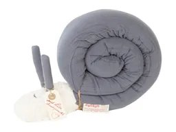 tinéba Kuschelschnecke Musselin blau Länge ca. 110 cm – Produktbild 1 von 1
