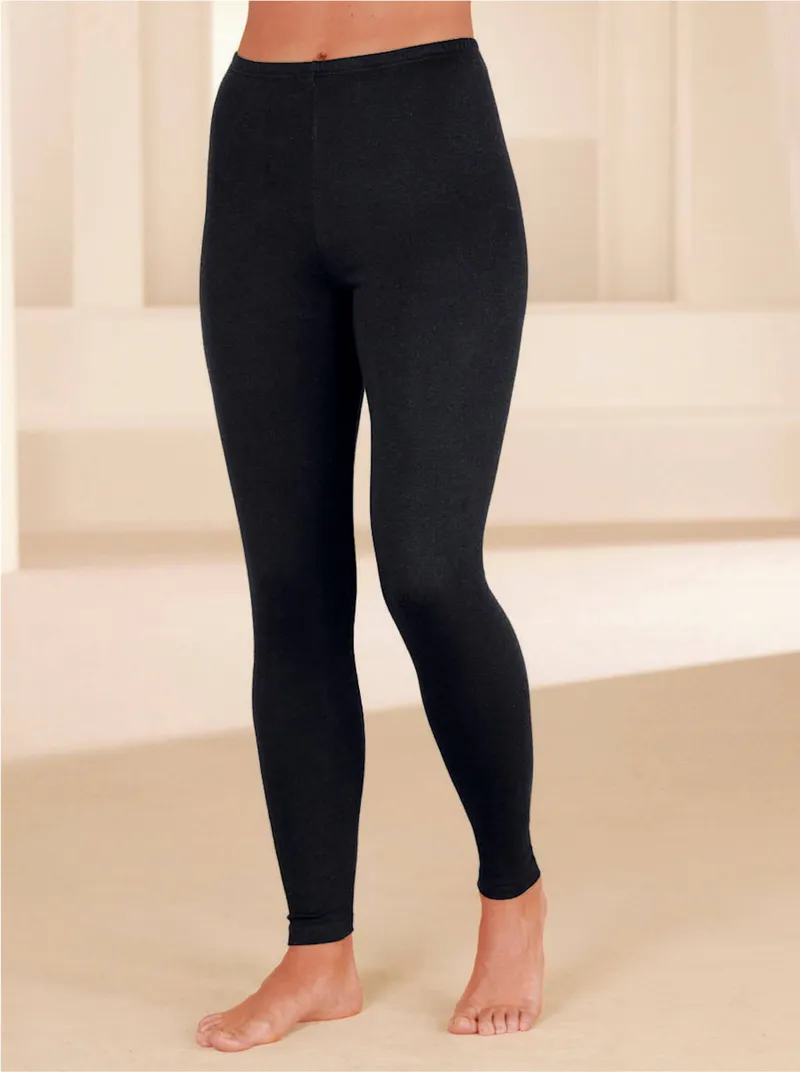 wäschepur Lange Unterhose, Schwarz + marine, – Produktbild 1 von 3