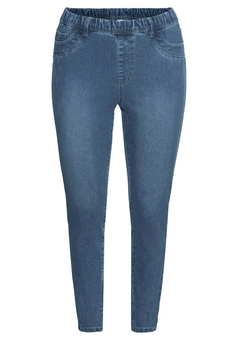 sheego Jeggings, Light blue-denim, – Produktbild 1 von 2
